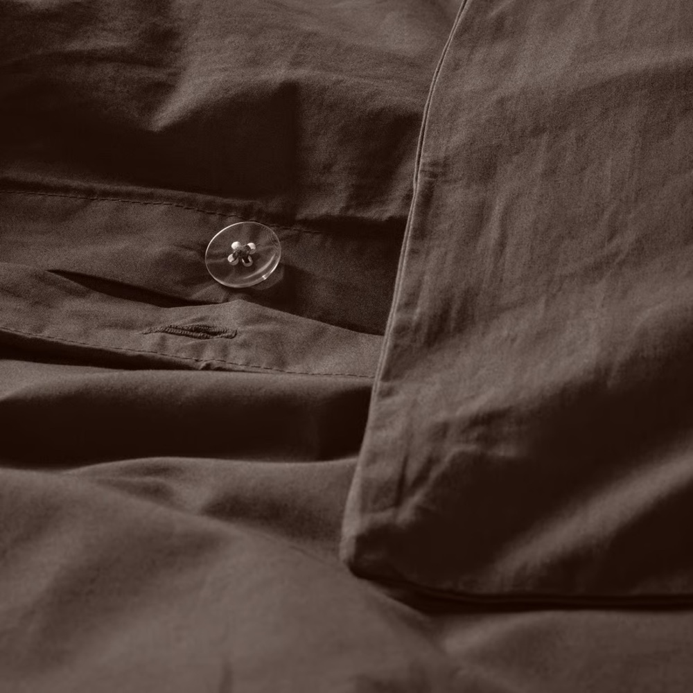 Brown Ikea Duvet 100% Cotton - Picture 2 of 6
